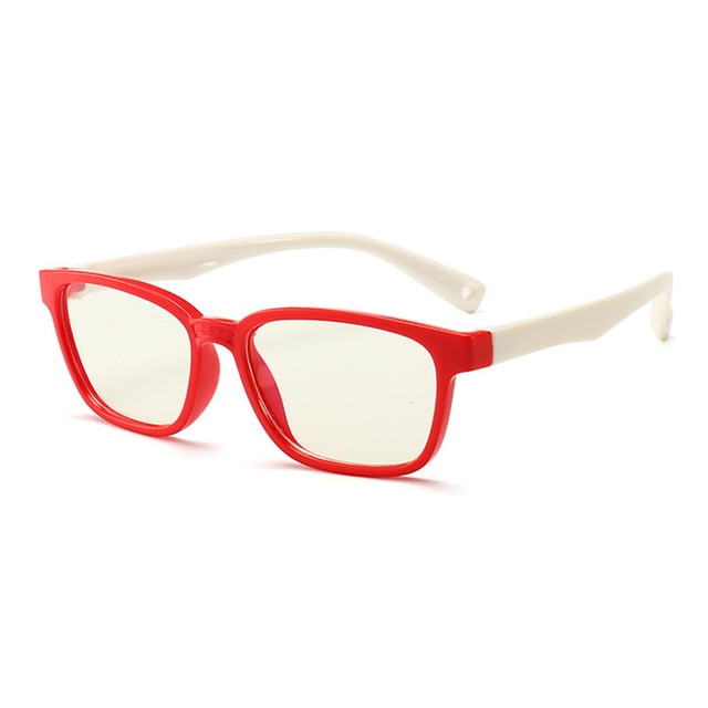 SOFT FRAME ANTI BLUE LIGHT SILICONE GLASSES FOR CHILDREN