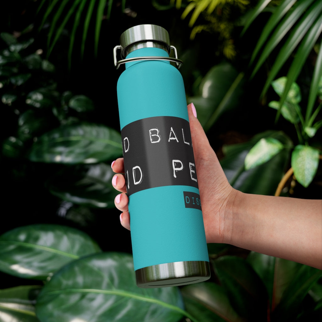 FIND BALANCE FIND PEACE 22oz Vacuum Insulated Bottle