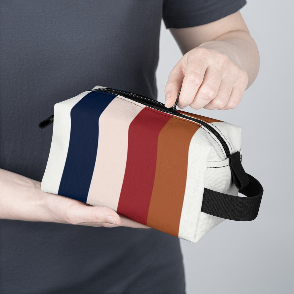 Spring Stripe Toiletry Bag