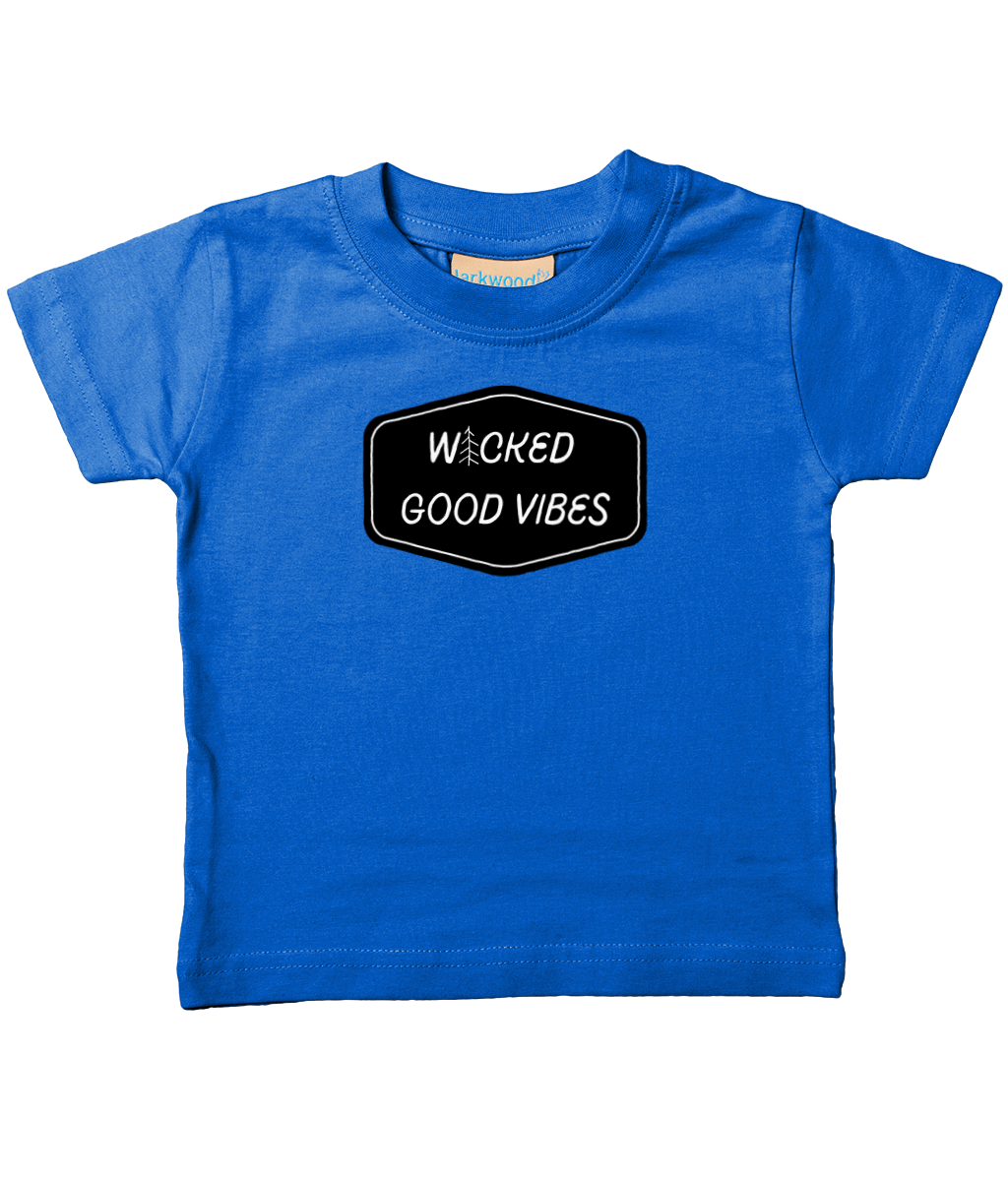 wicked good vibes wicked good vibes front & back infant Tee
