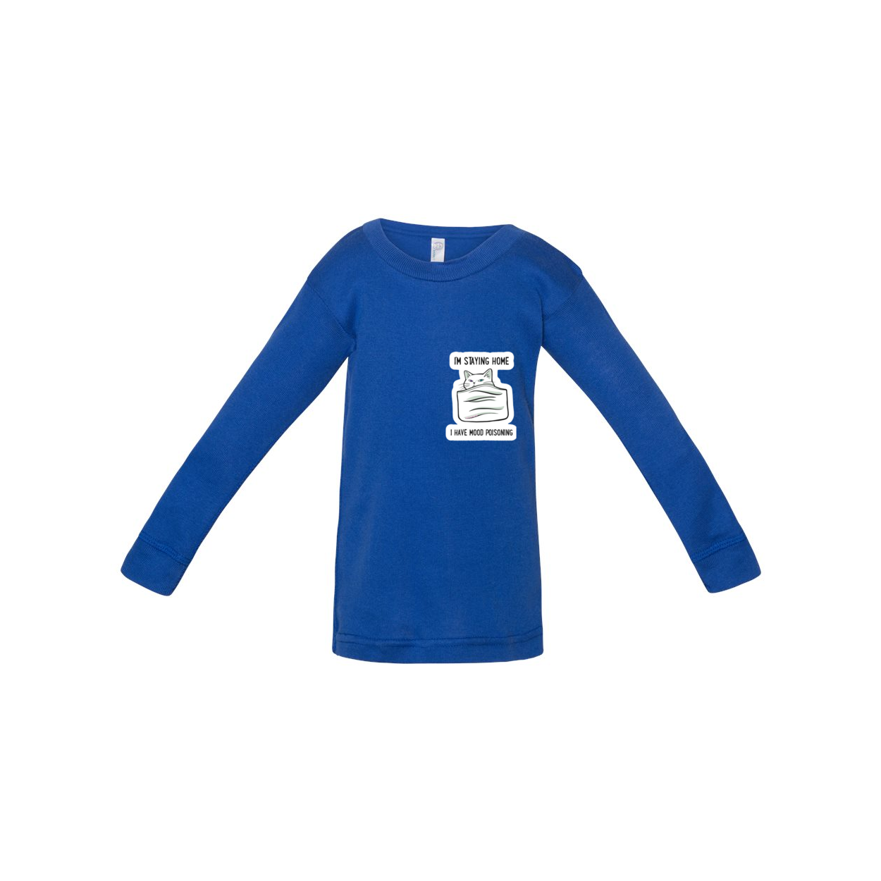 Mood Poisoning Infant Long Sleeve Baby Rib LoungeTop