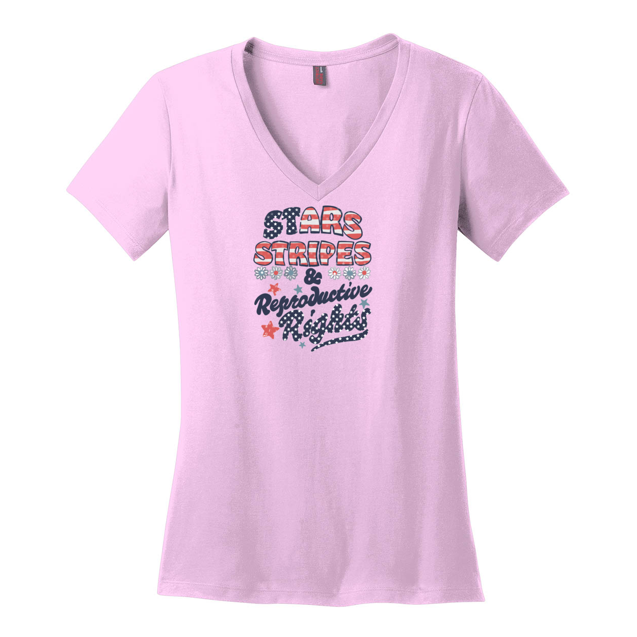 HandDrawn Stars Stripes & Reproductive Rights