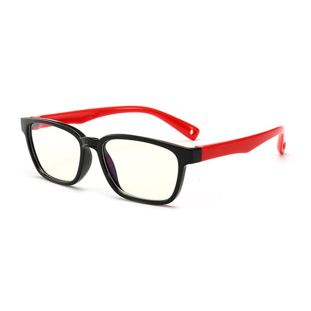 SOFT FRAME ANTI BLUE LIGHT SILICONE GLASSES FOR CHILDREN