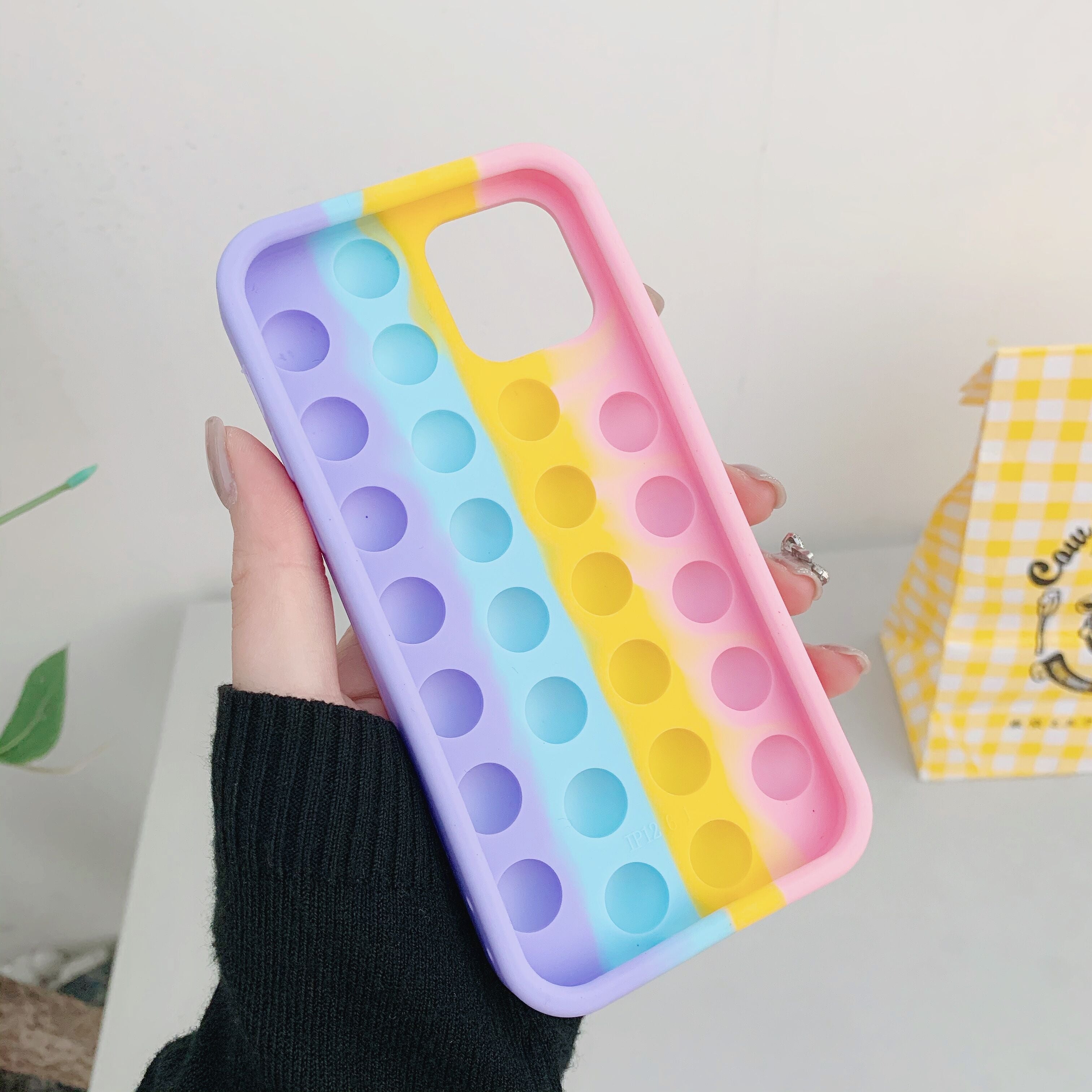 Fidget Pop it iPhone Case with multiple variants! Lobster, Crab, Cactus and many Colors!