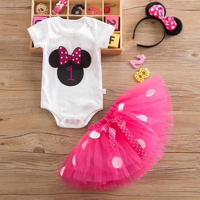 FIRST BIRTHDAY TRENDY TUTU BABY / TODDLER DRESS! FANCY FIRST BIRTHDAY OUTFIT 1st Birthday