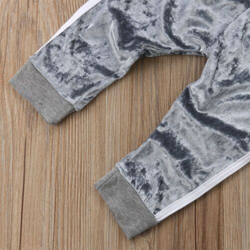 SOLID VELVET TODDLER/YOUTH CLOTHING SET