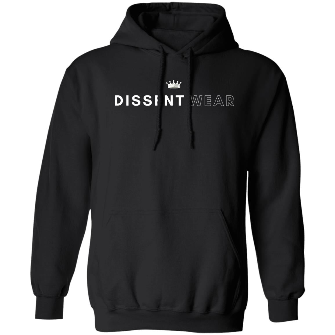 DISSENT WEAR LOGO HOODIE BLACK OR WHITE OPTION