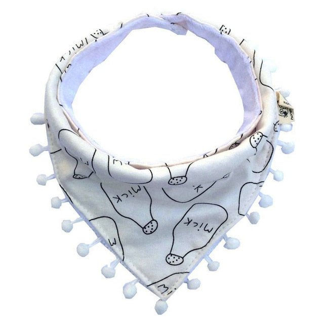 INFANT BABY BIBS-  TRENDY AND FUN
