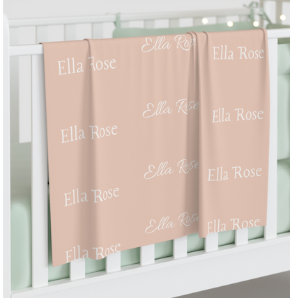 PERSONALIZED BABY SWADDLE
