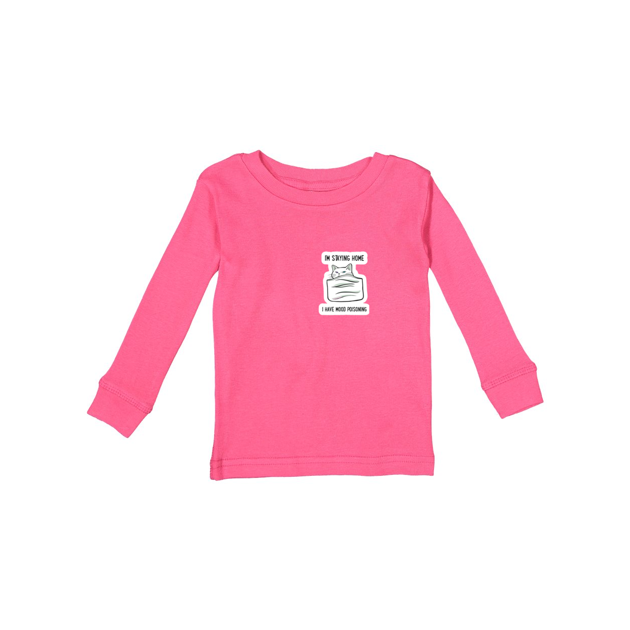 Mood Poisoning Infant Long Sleeve Baby Rib LoungeTop