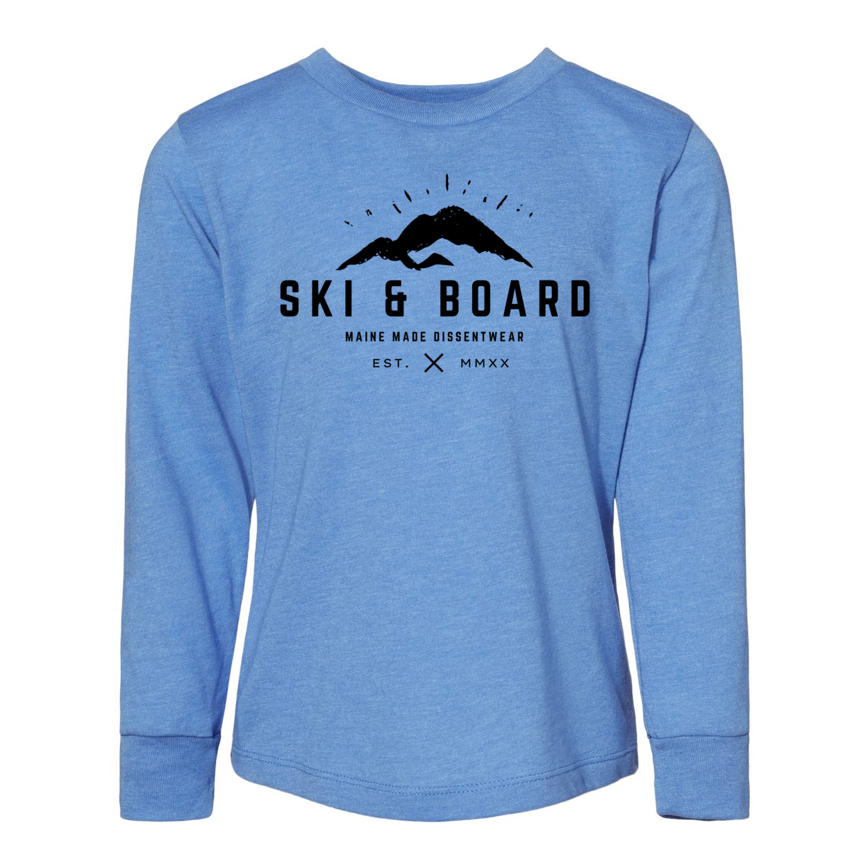 SKI & BOARD LONG SLEEVE TODDLER TEE