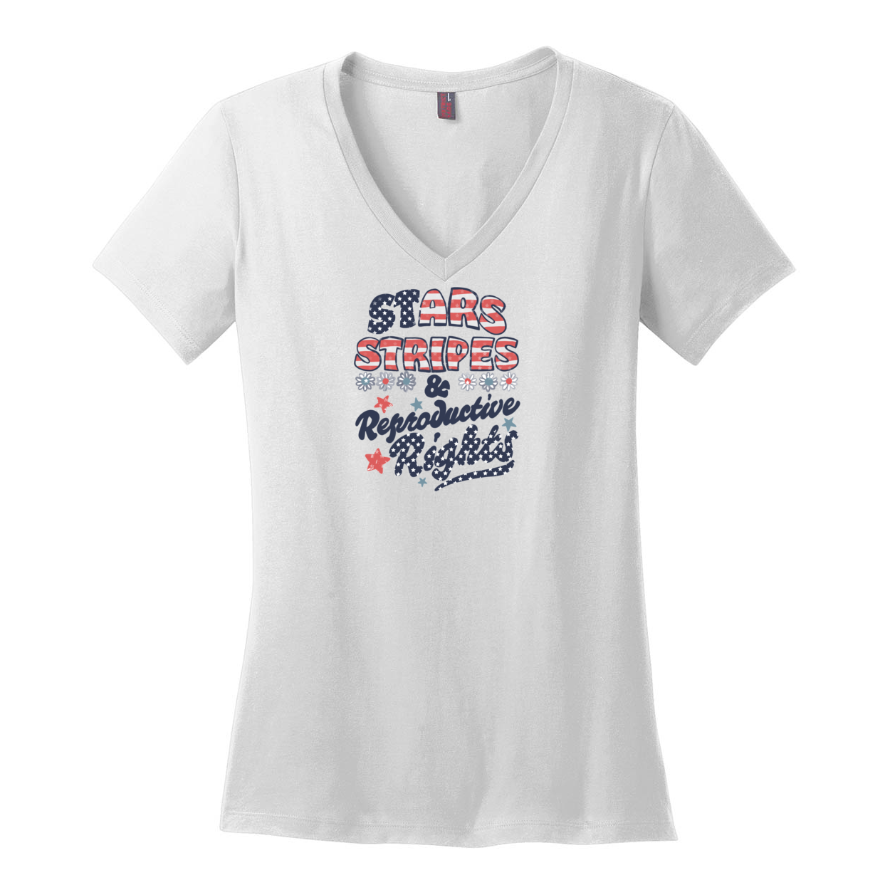 HandDrawn Stars Stripes & Reproductive Rights
