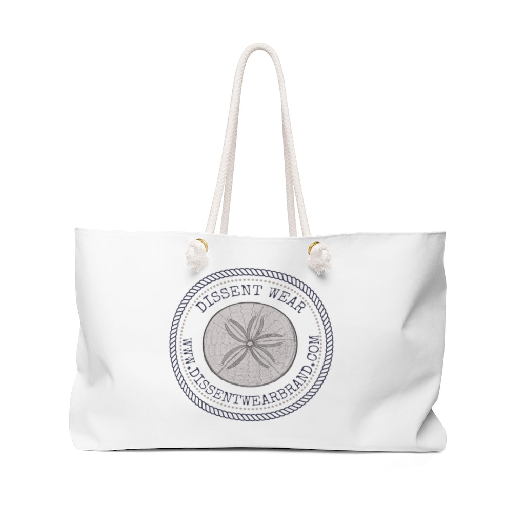 SAND DOLLAR NAUTICAL WEEKENDER BAG