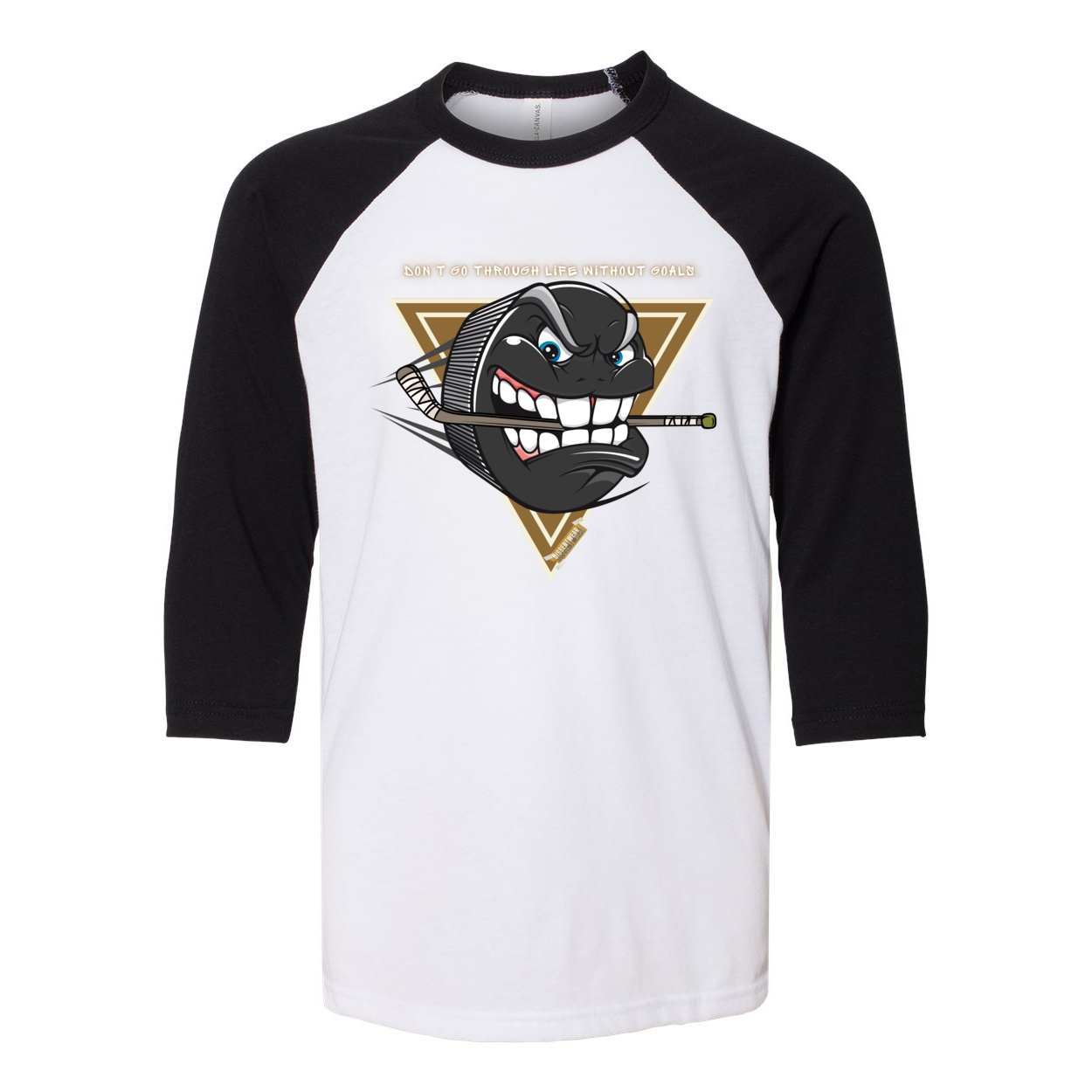 GOALS HOCKEY 3/4 SLEEVE TEE