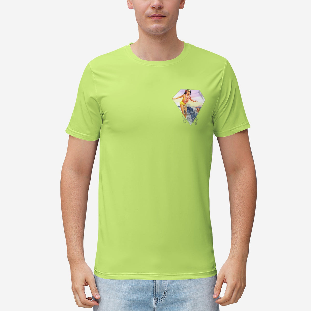 Vintage Salty Surfer Confidence Men&
