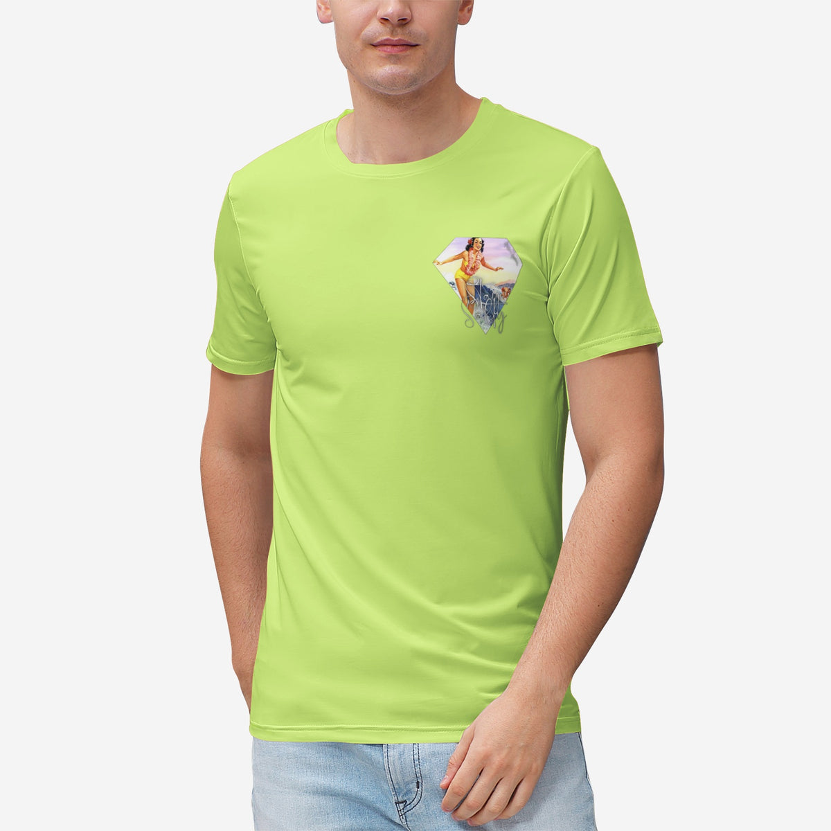 Vintage Salty Surfer Confidence Men&