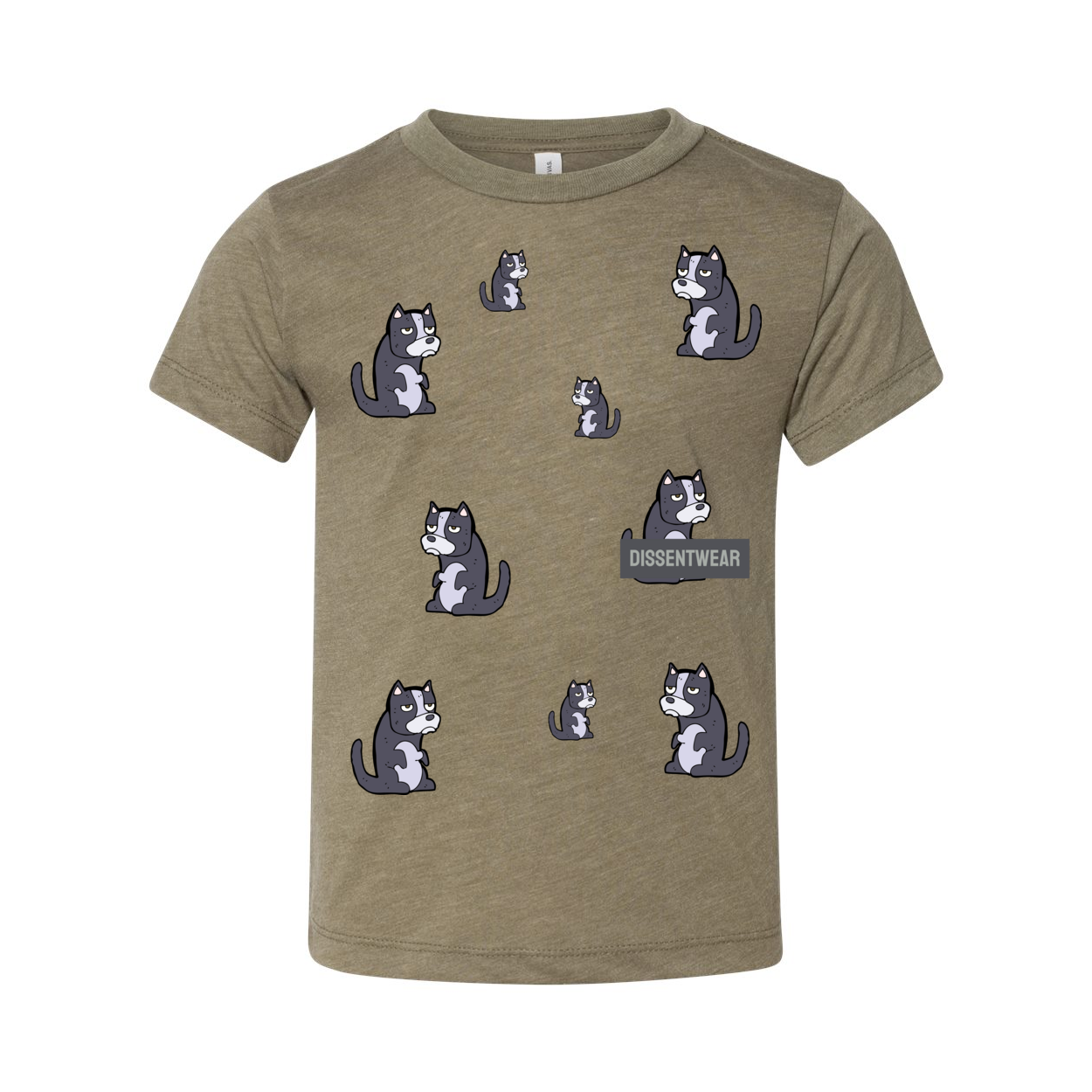 TIRED OLE DOGGO TODDLER TEE