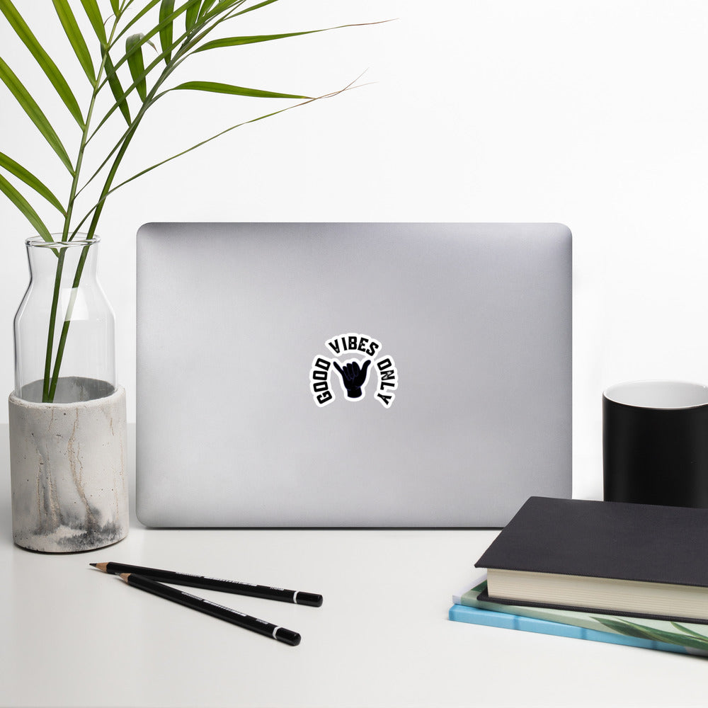 GOOD VIBES ONLY Bubble-free stickers