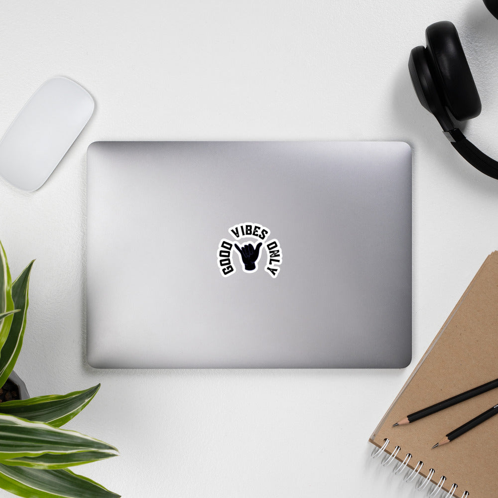 GOOD VIBES ONLY Bubble-free stickers