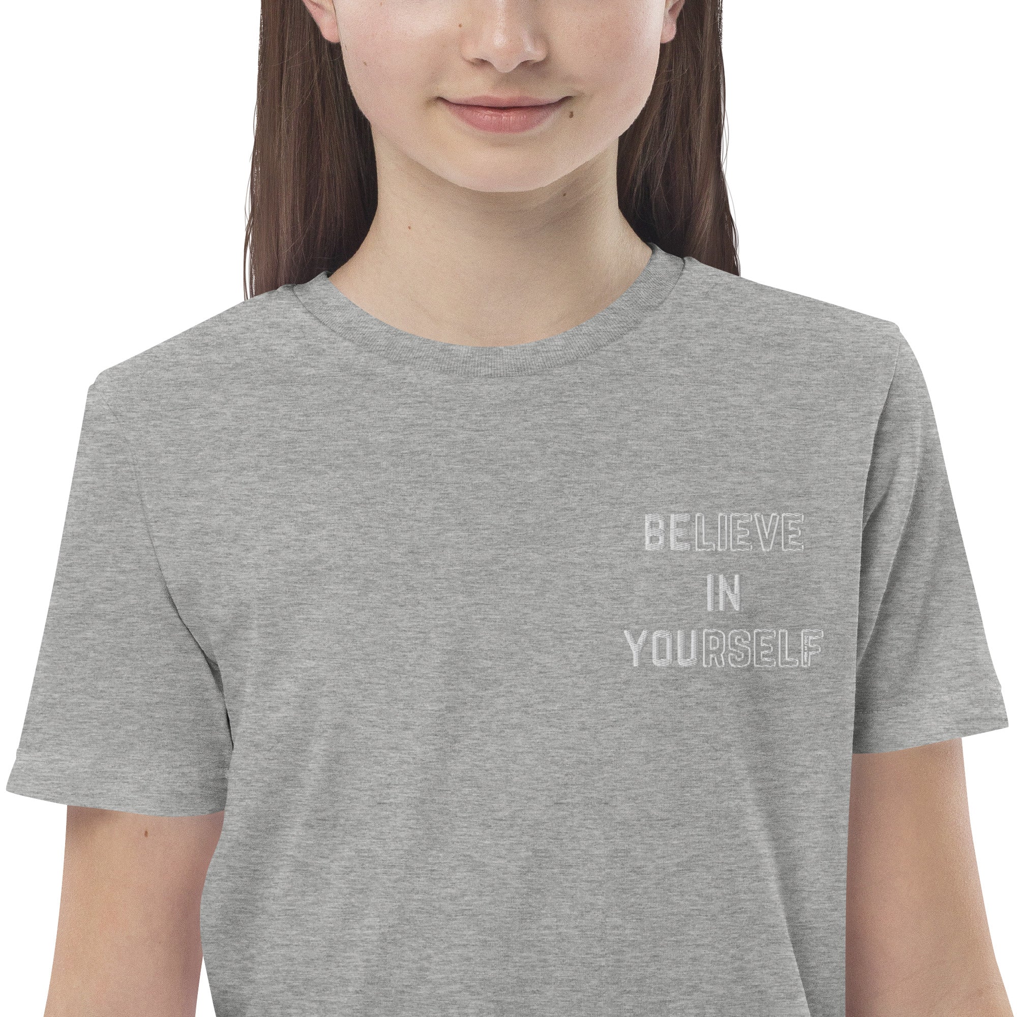 BELIEVE IN YOURSELF / BE YOU EMBROIDERED ORGANIC CHILDREN&