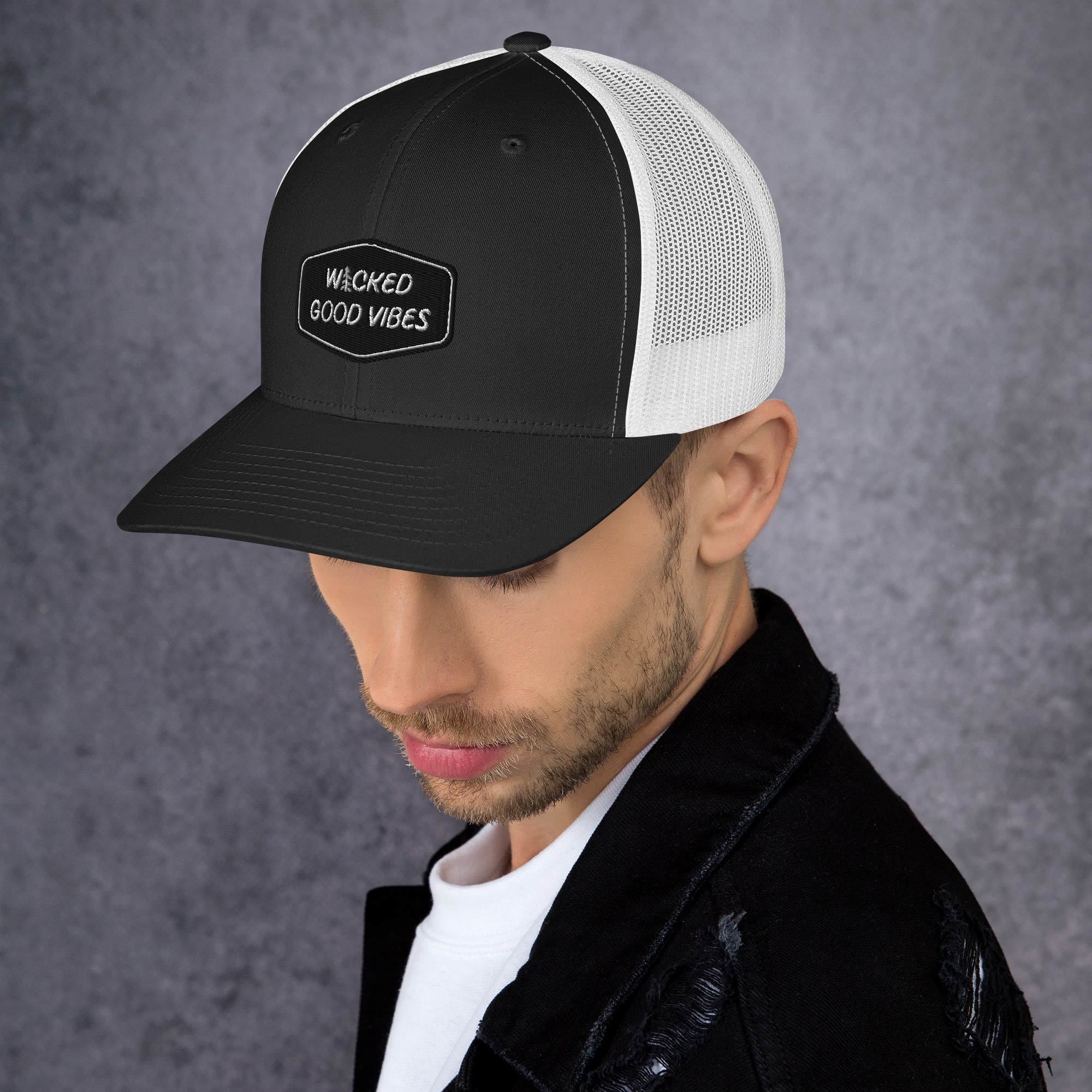 Wicked Good Vibes | Retro Trucker Cap