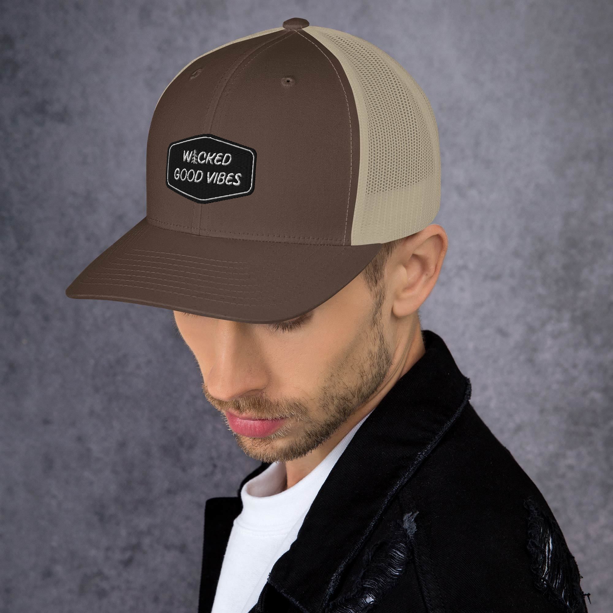 Wicked Good Vibes | Retro Trucker Cap