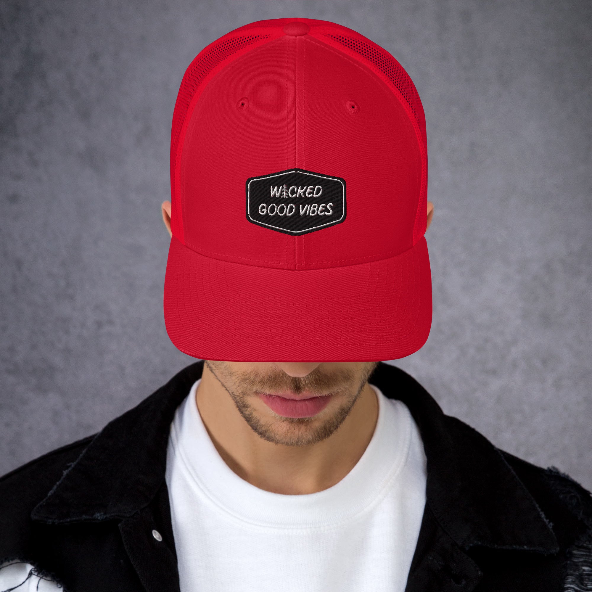 Wicked Good Vibes | Retro Trucker Cap