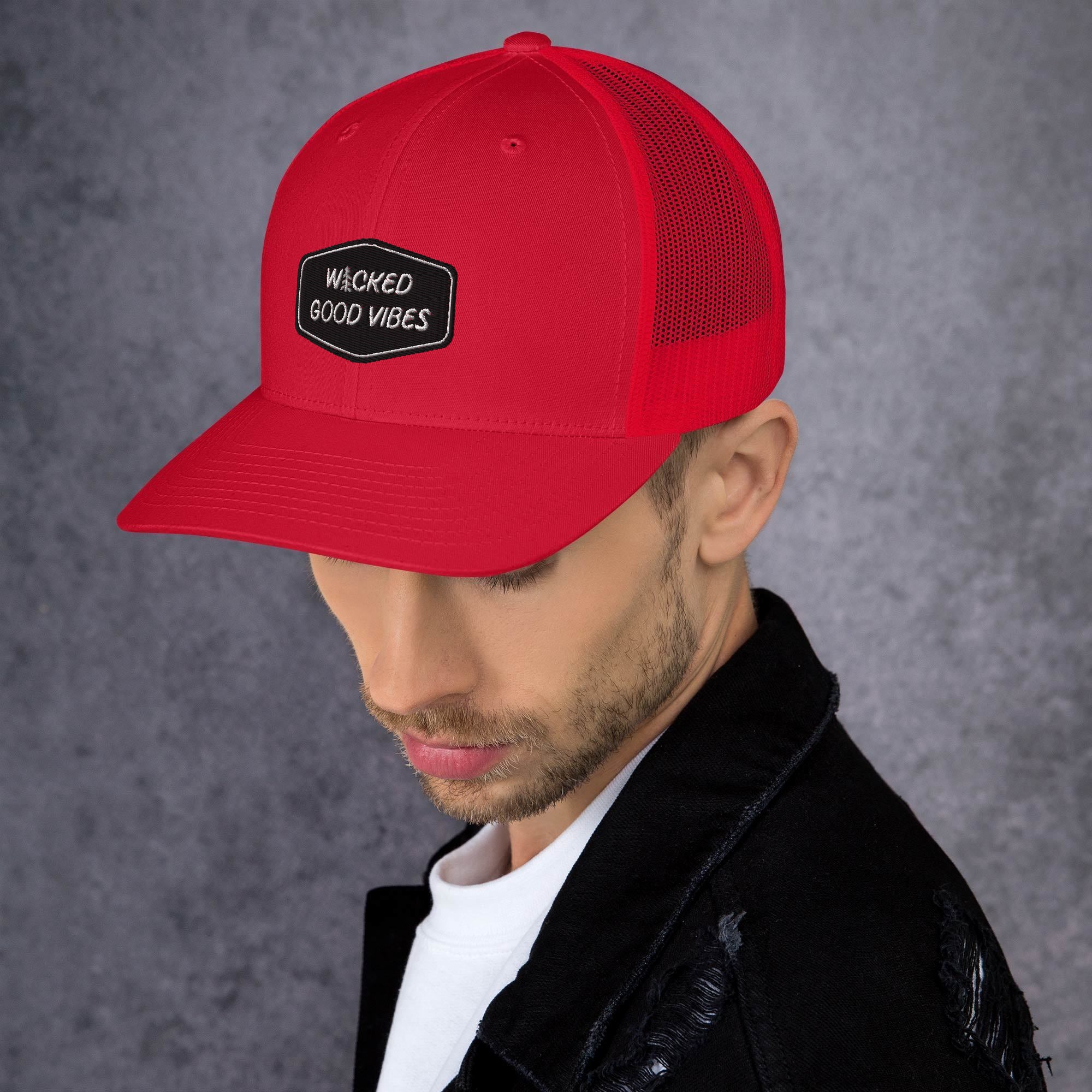 Wicked Good Vibes | Retro Trucker Cap