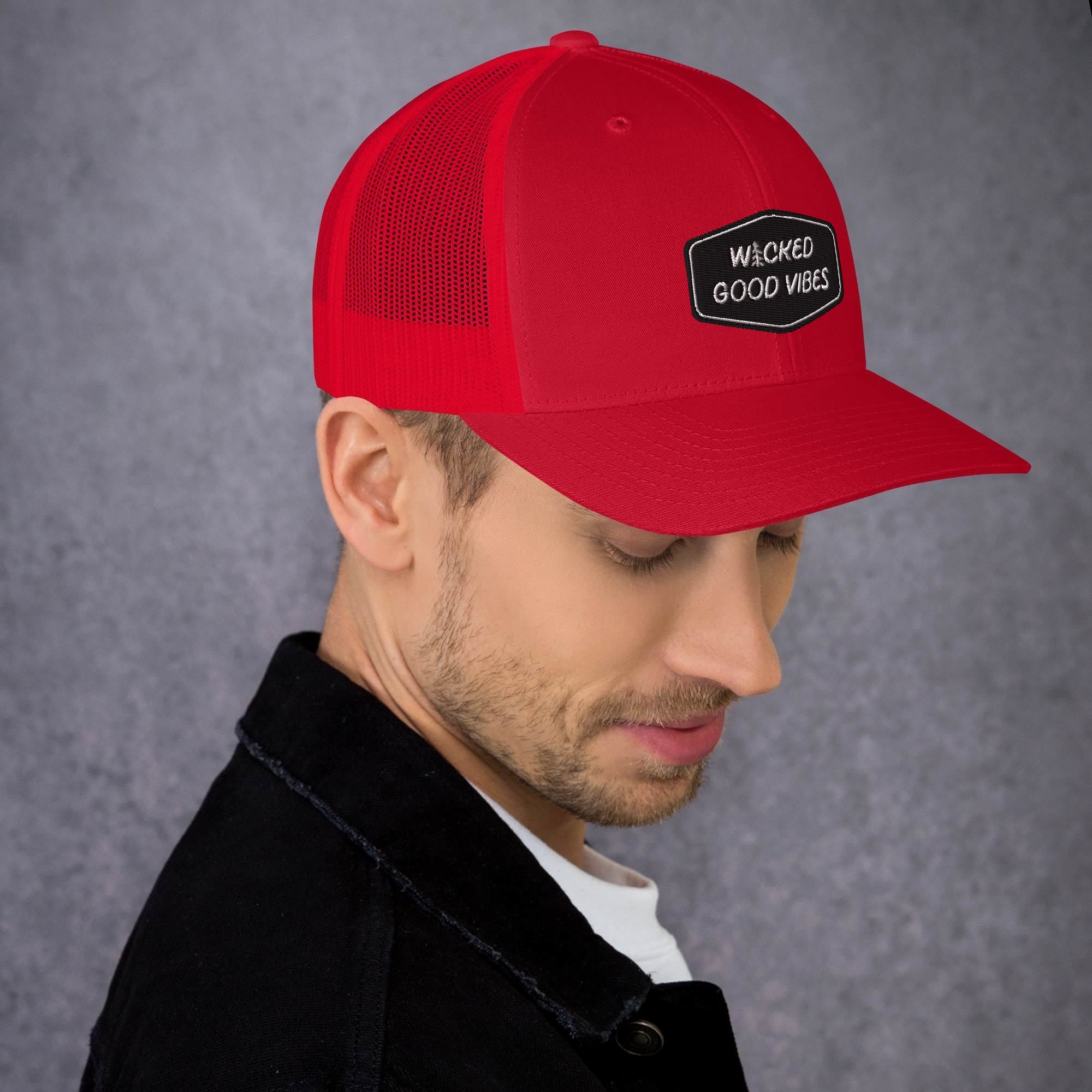 Wicked Good Vibes | Retro Trucker Cap