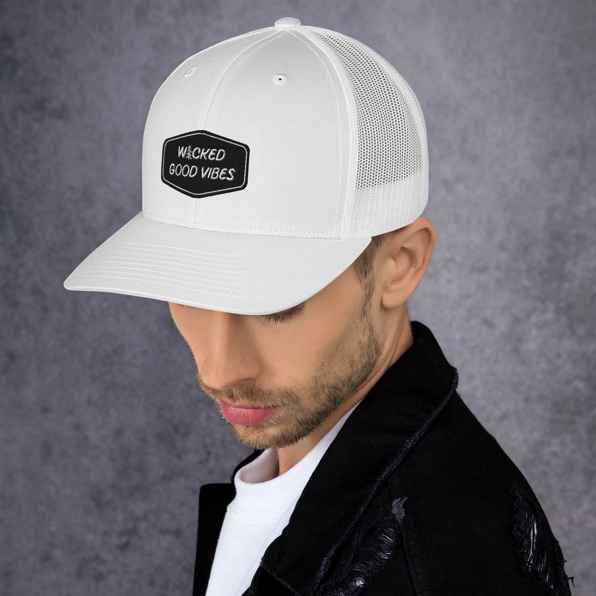 Wicked Good Vibes | Retro Trucker Cap