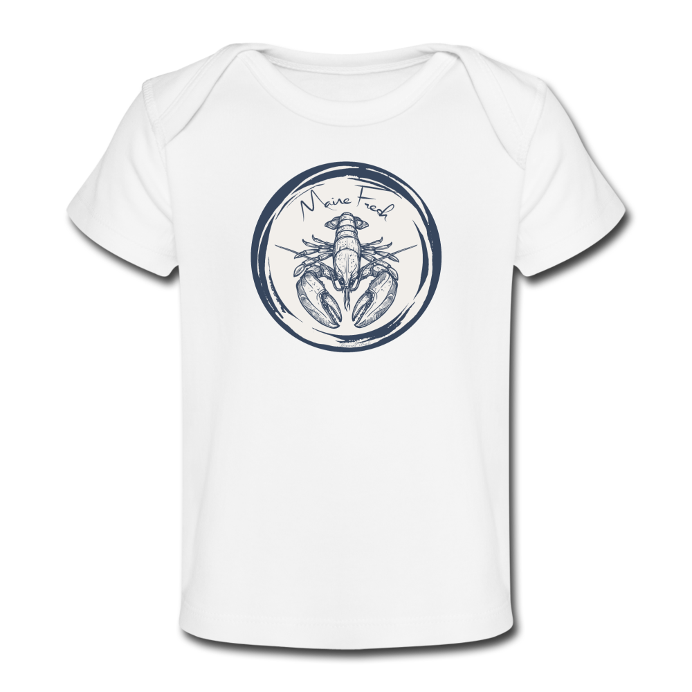 FRESH ORGANIC INFANT T SHIRT - white