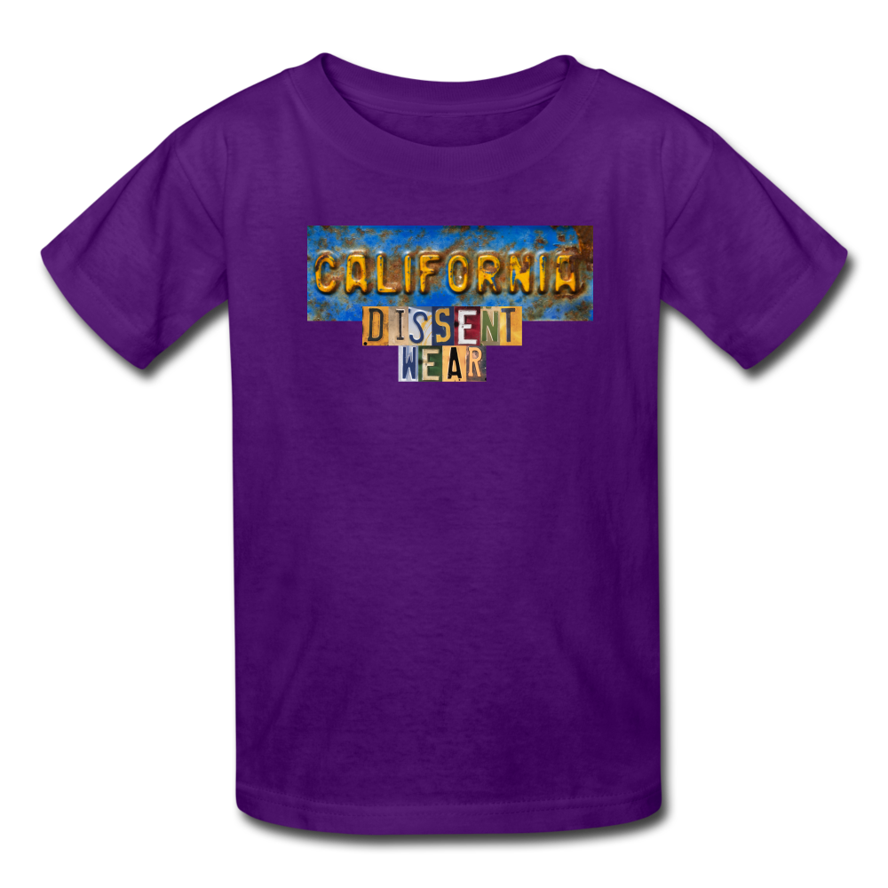 YOUTH CALIFORNIA DISSENT WEAR - purple