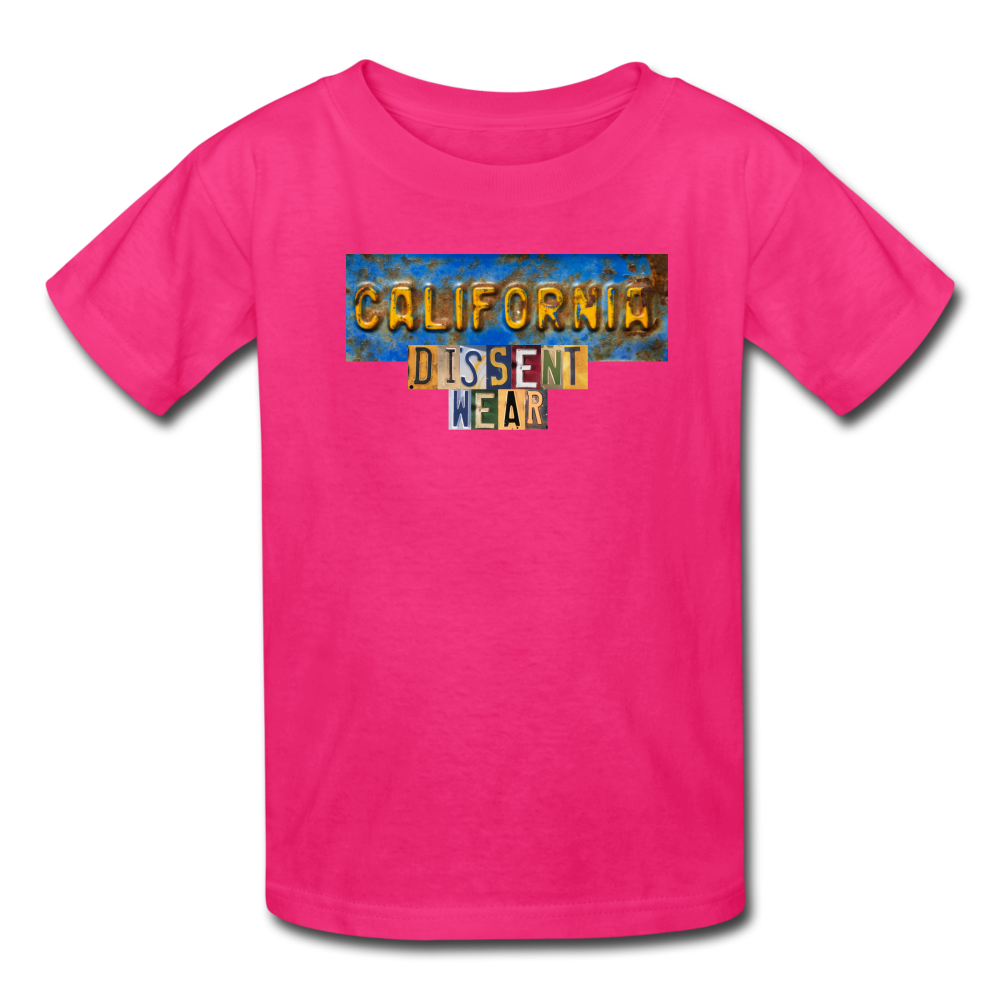 YOUTH CALIFORNIA DISSENT WEAR - fuchsia