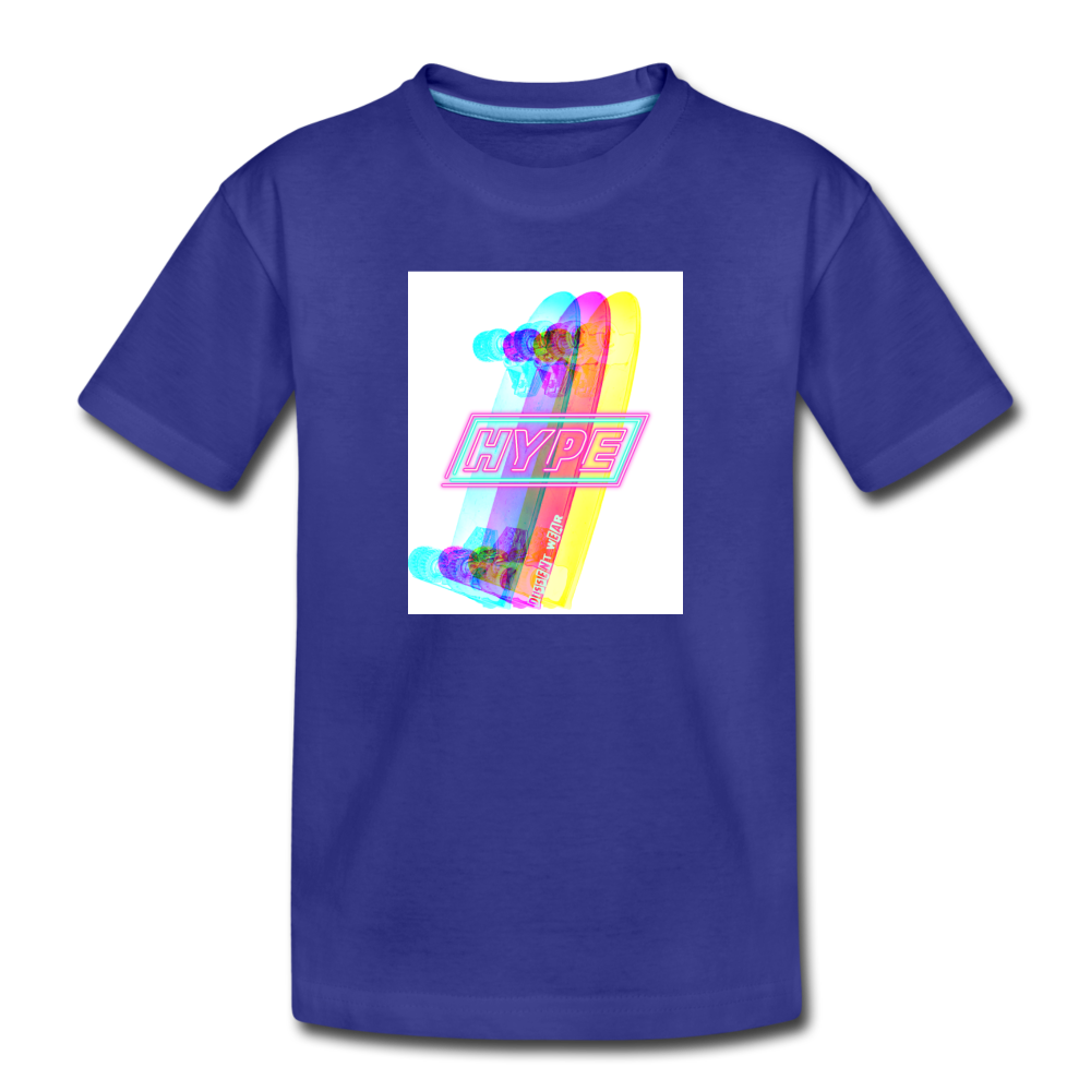 HYPE YOUTH TEE - royal blue