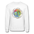 THE WAY LIFE SHOULD BE SURF AND SALT Crewneck Sweatshirt - white