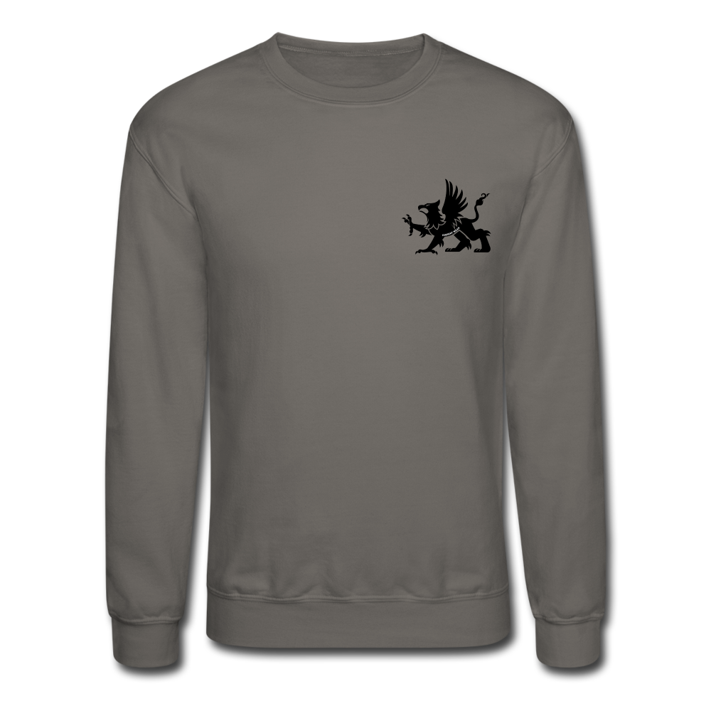 GRIFFIN Crewneck Sweatshirt - asphalt gray