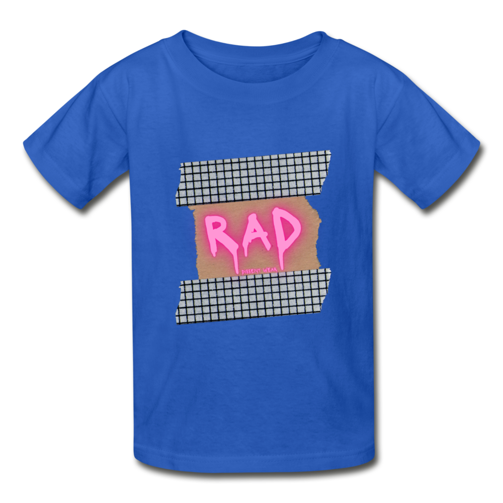 RAD YOUTH TEE - royal blue