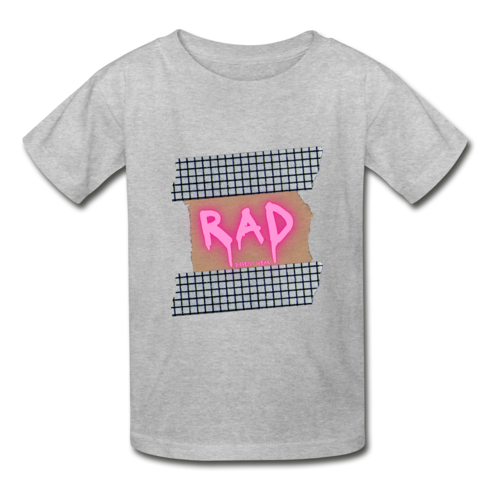 RAD YOUTH TEE - heather gray