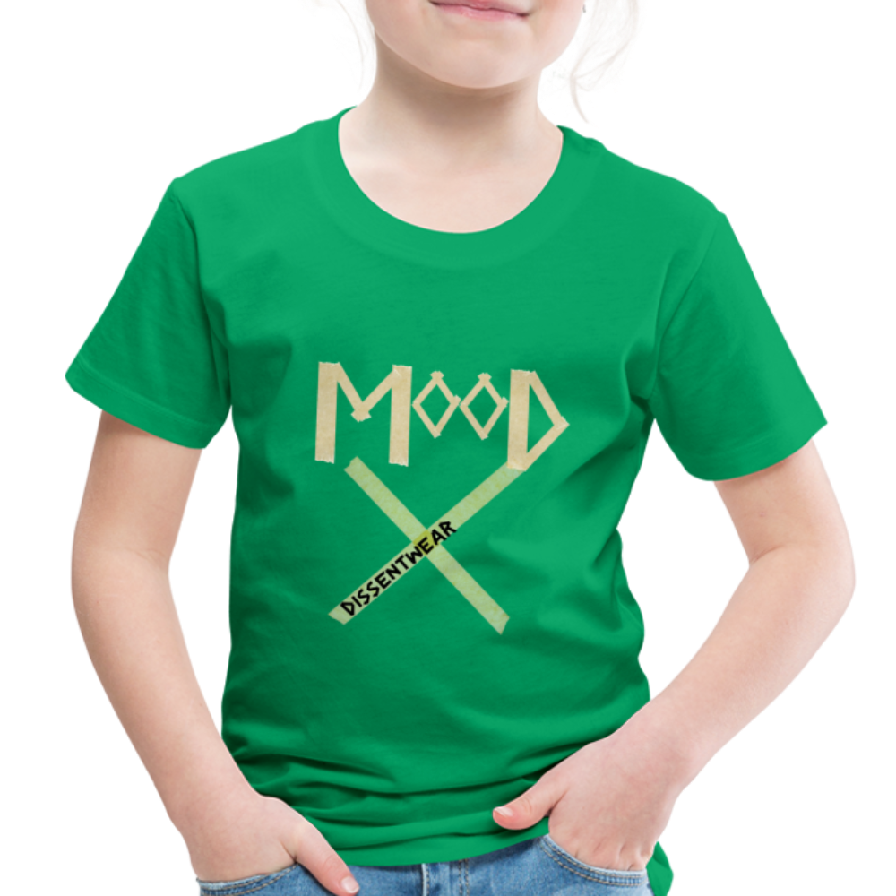 MOOD TRENDY TODDLER TAPE TEE - kelly green