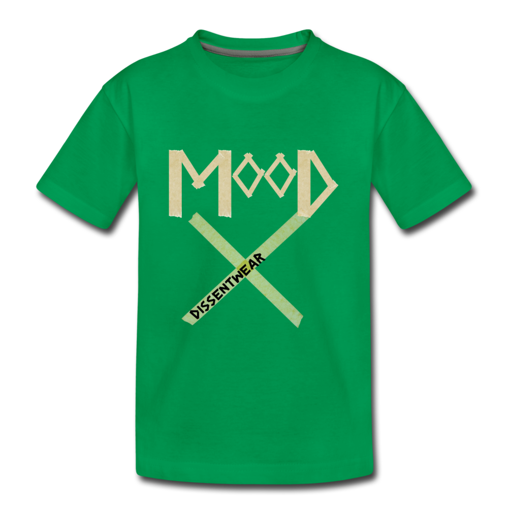 MOOD TRENDY TODDLER TAPE TEE - kelly green