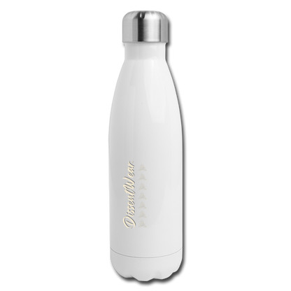 Maya Angelou- BE AMAZING- Insulated Stainless Steel Water Bottle - white