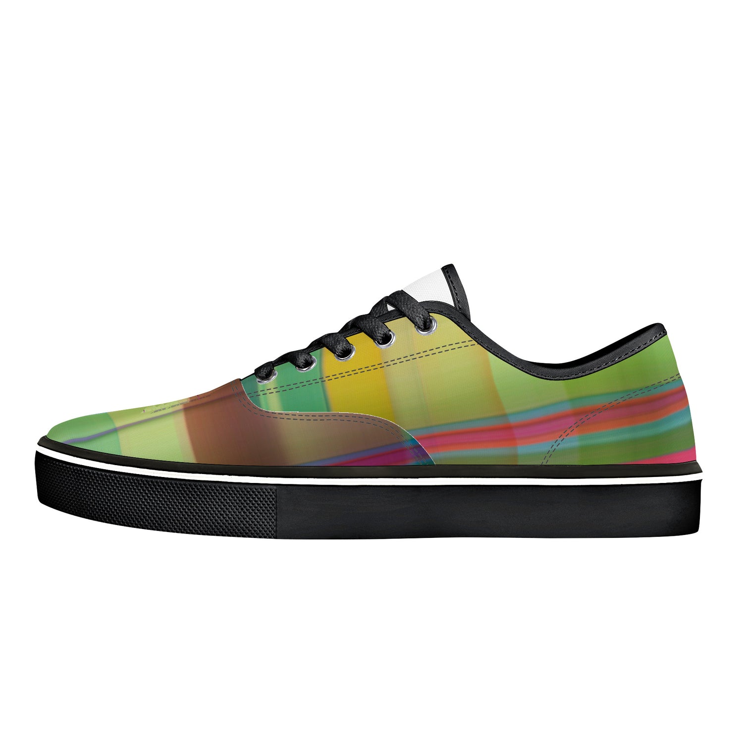 RAD PLAID Skate Shoe - Black Bottom