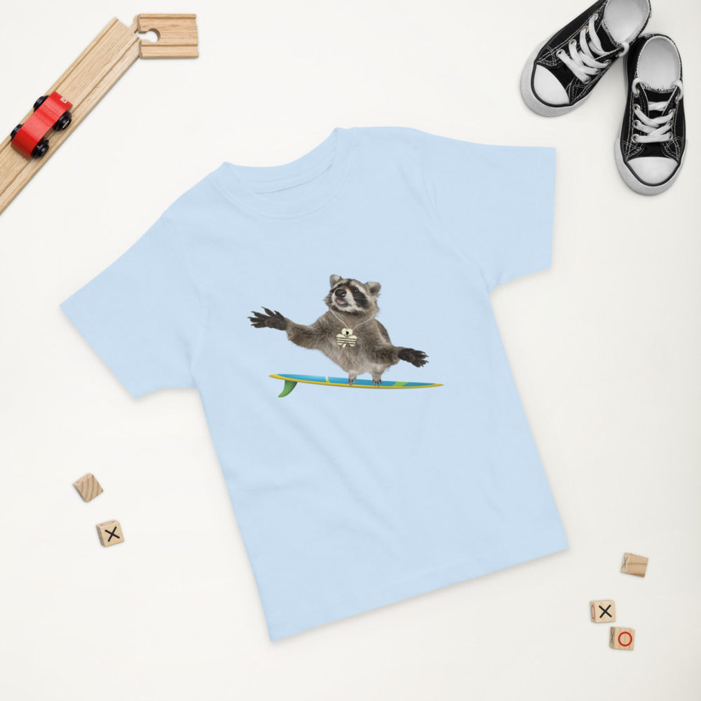 SURFS UP RACCOON TODDLER/YOUTH TEE