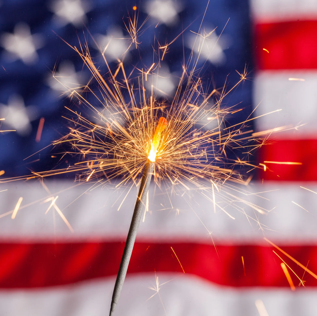 America - 4th of July - Red White & Blue