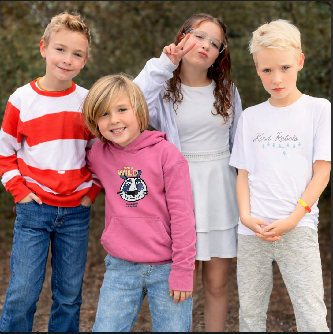 Discover Dissent Wear’s Girls’ Collection — empowering, creative clothing designed for expression, movement, and everyday courage.