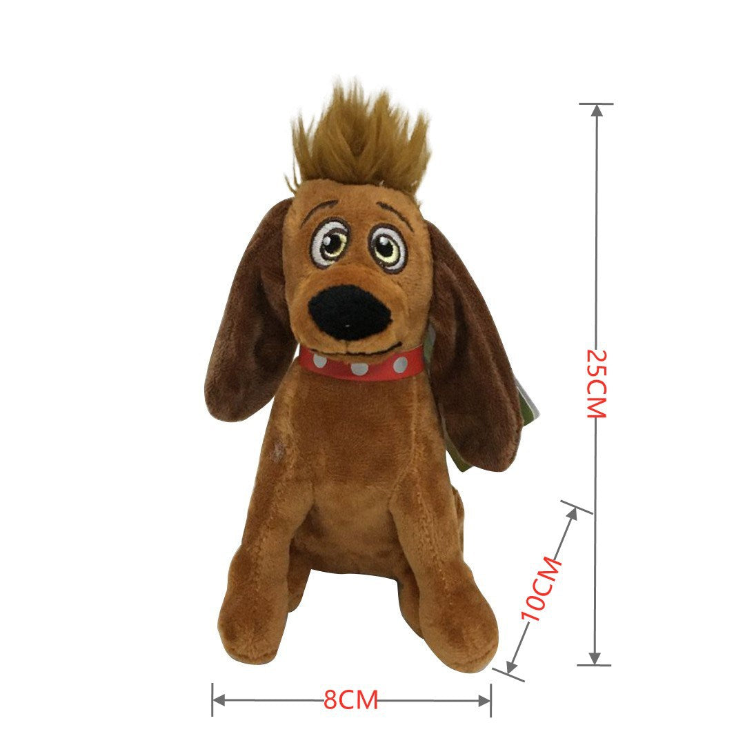 Christmas Monster Grinch Plush Toy Green Hair Grinch Children&