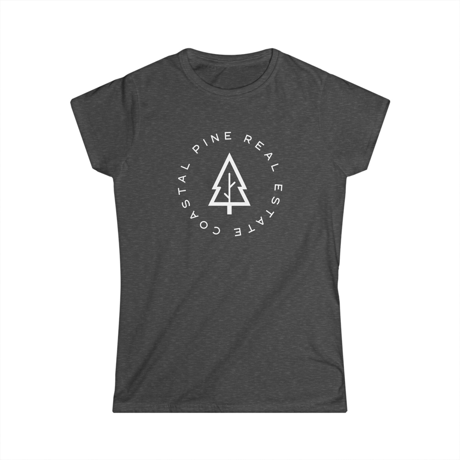 Coastal Pine Real Estate Logo Tee — Women&