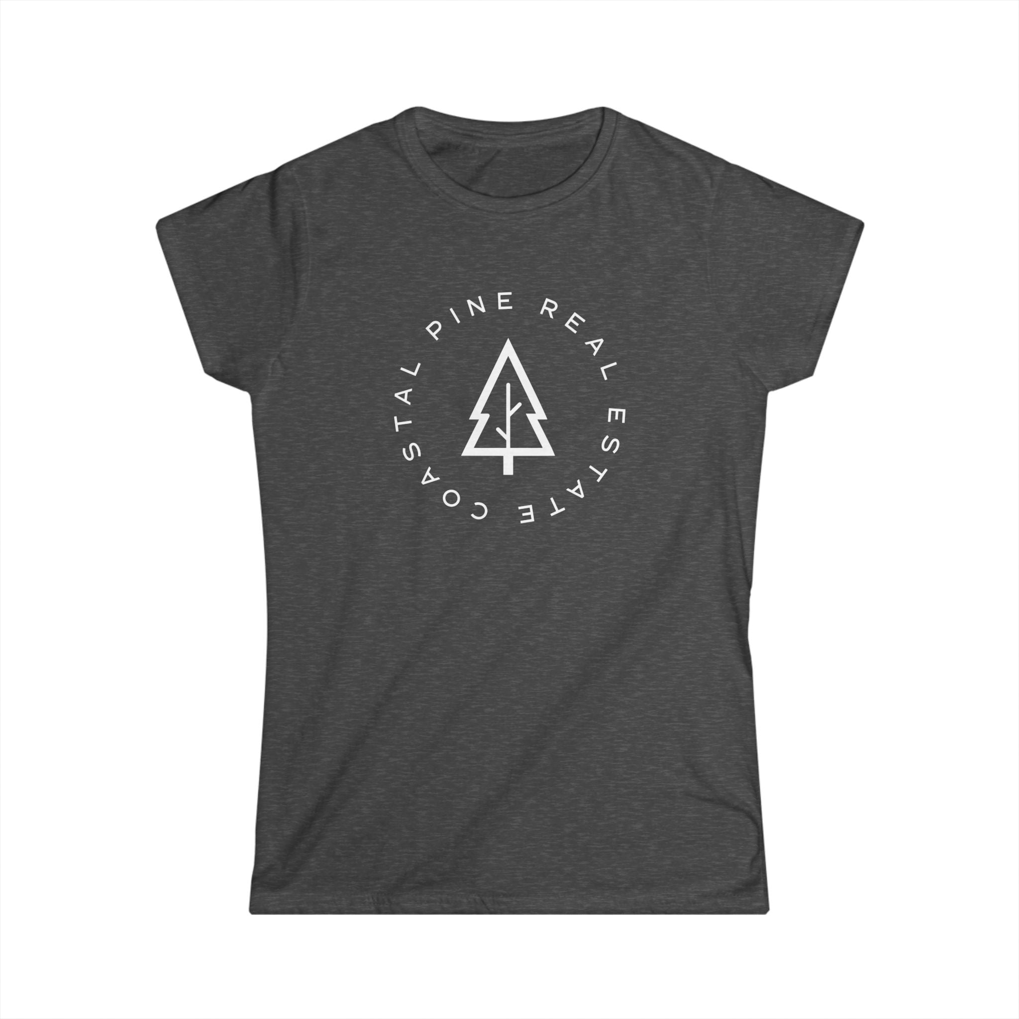 Coastal Pine Real Estate Logo Tee — Women&