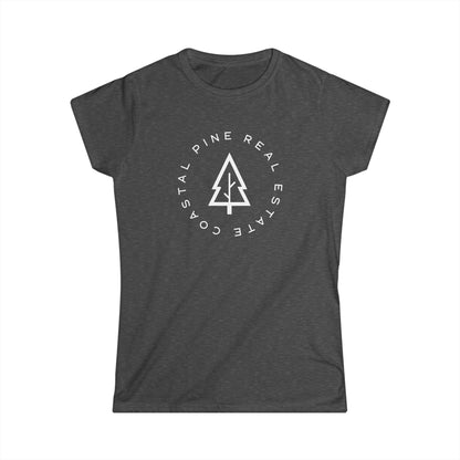 Coastal Pine Real Estate Logo Tee — Women&