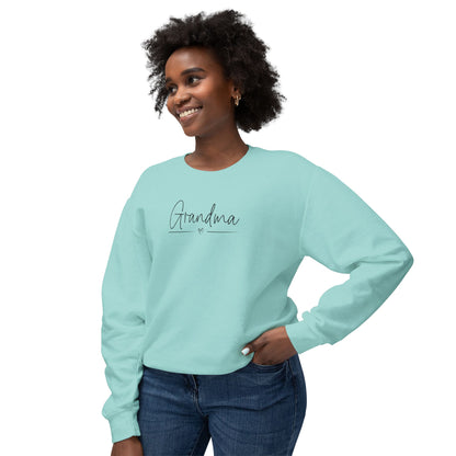Grandma Sweatshirt, Cozy Crewneck Gift, Lightweight Pullover, Mother&